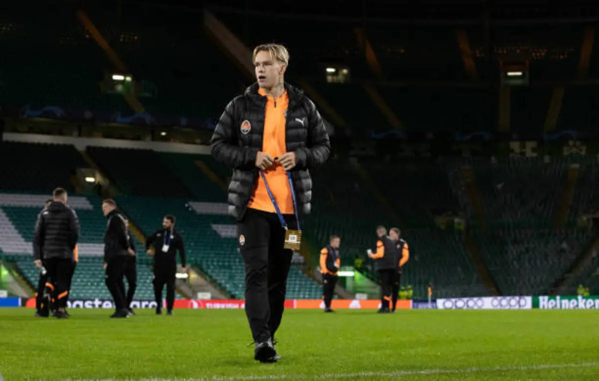 Mykhaylo Mudryk expressed interest in moving to Arsenal